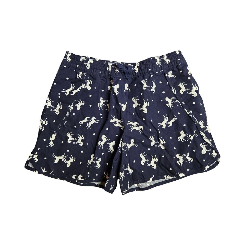 Gap Girl's Navy Unicorn Shorts Size: XL